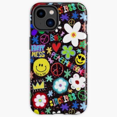 Pmo Colorful Collage Iphone Case