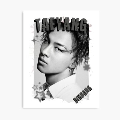 BigBangg Taeyang Collage Design Poster