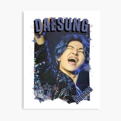 BigBangg Daesung Retro Y2k Design Poster