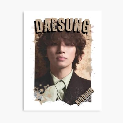 BigBangg Daesung Retro Poster