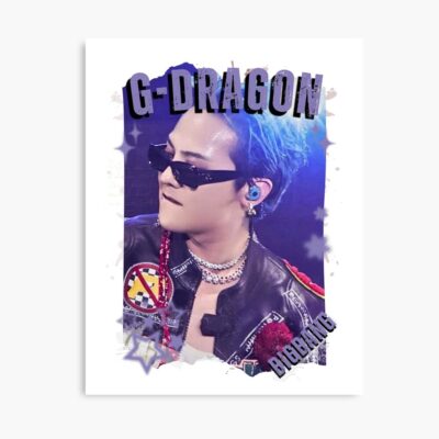 BigBangg G Dragon Retro Y2k Preppy Poster