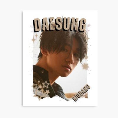 BigBangg Daesung Collage Design Poster