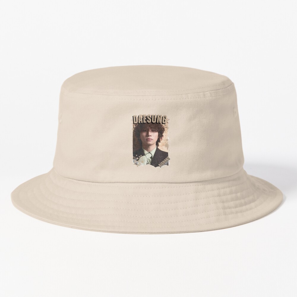 BigBangg Daesung Retro Y2k Preppy Bucket Hat