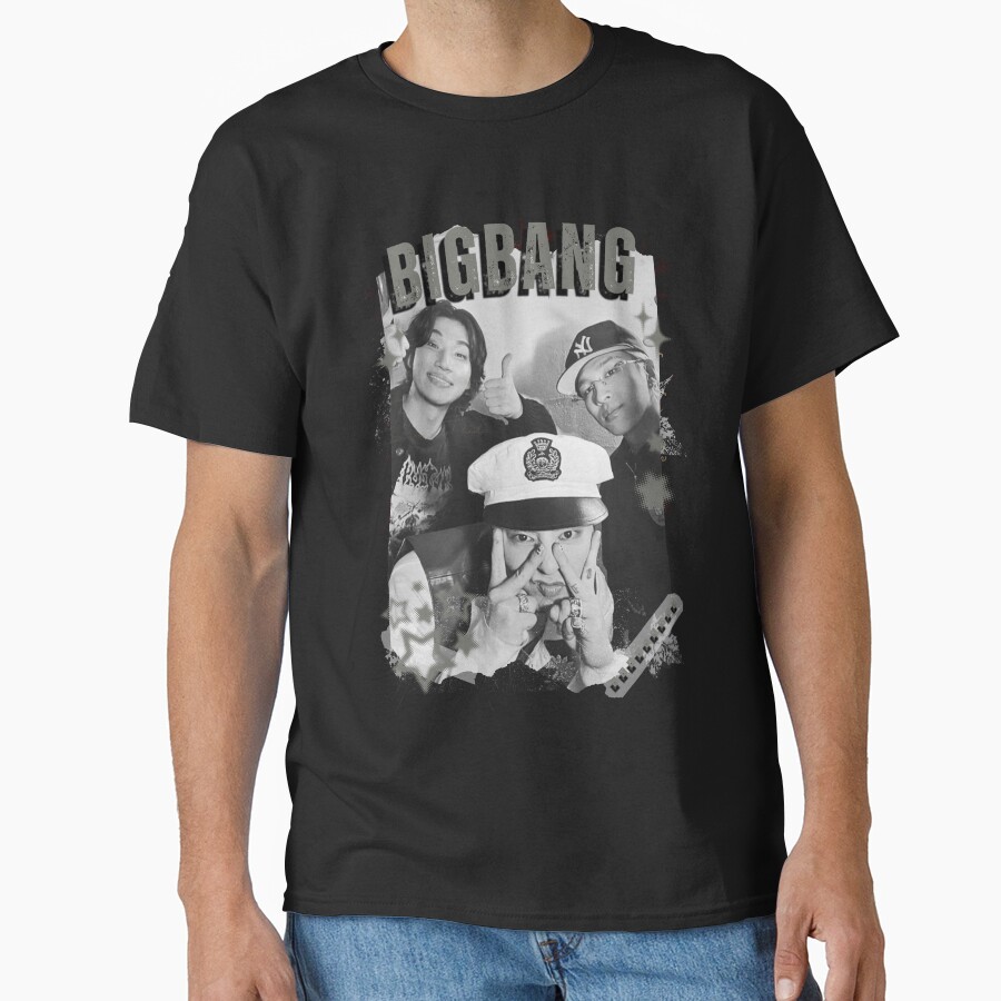 BigBangg Retro Y2k Preppy Scrapbook Scrapbook Collage Design T-shirt - Image 2