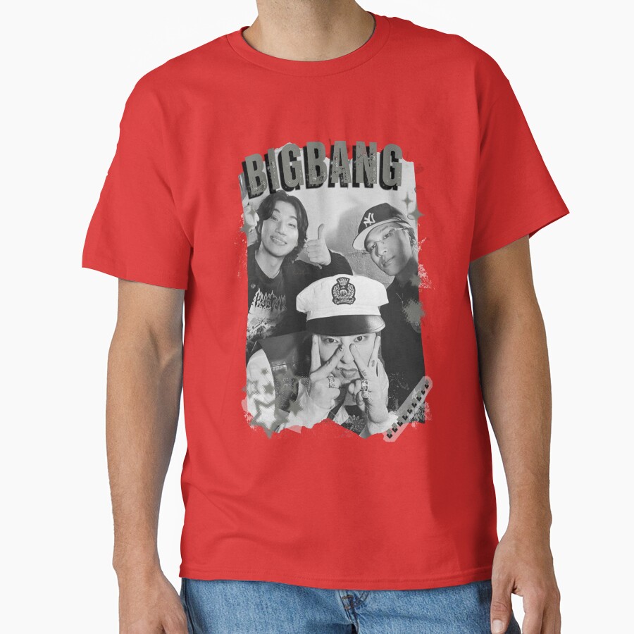 BigBangg Retro Y2k Preppy Scrapbook Scrapbook Collage Design T-shirt - Image 5