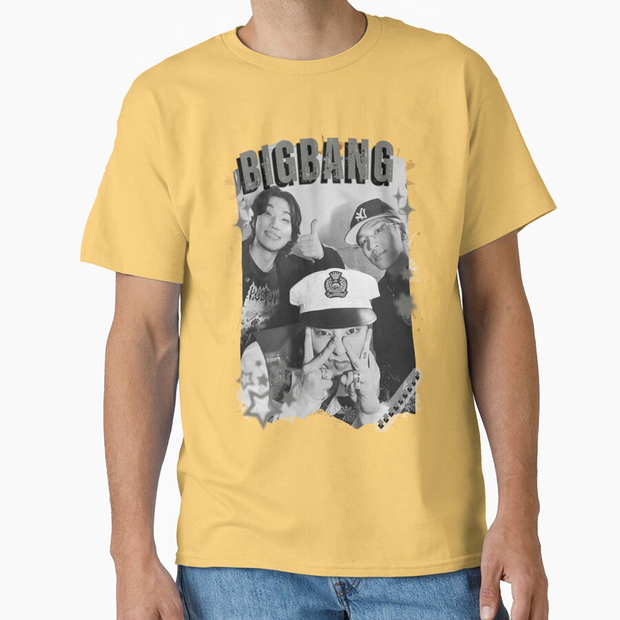 BigBangg Retro Y2k Preppy Scrapbook Scrapbook Collage Design T-shirt - Image 6