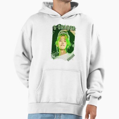 BigBangg G Dragon Retro Y2k Preppy Scrapbook Hoodie