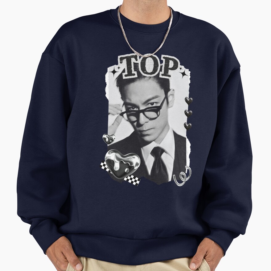 Top Choi Seung Hyun Collage Design Sweatshirt - Image 5