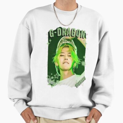 BigBangg G Dragon Retro Scrapbook Collage Design Sweatshirt