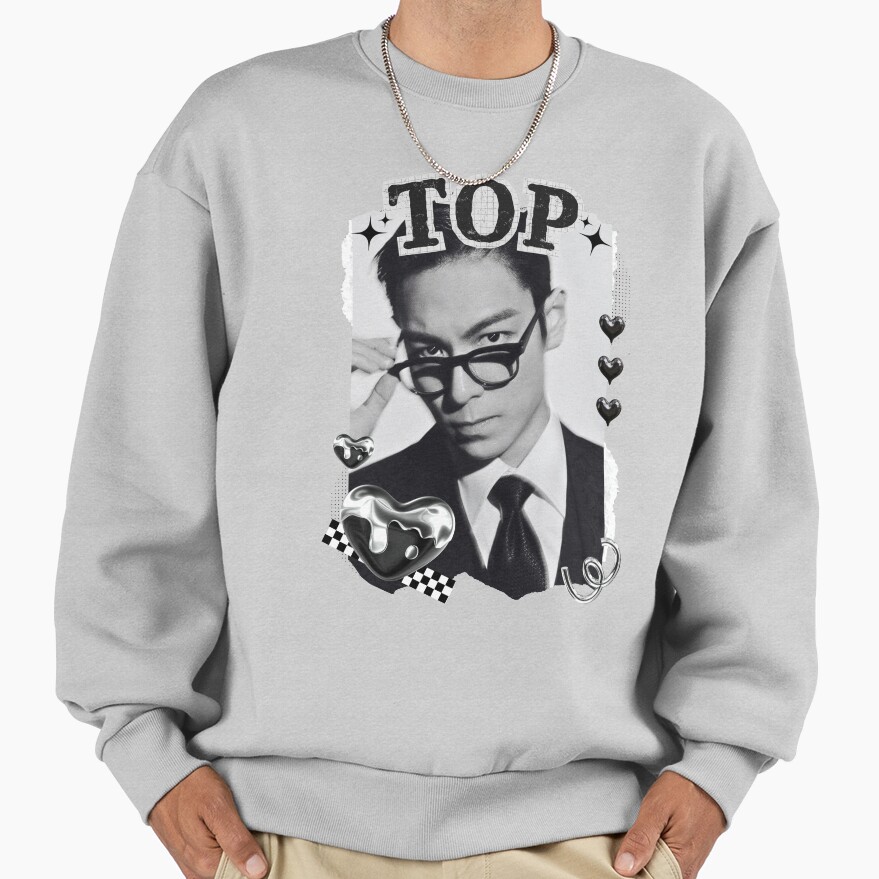 Top Choi Seung Hyun Collage Design Sweatshirt - Image 4