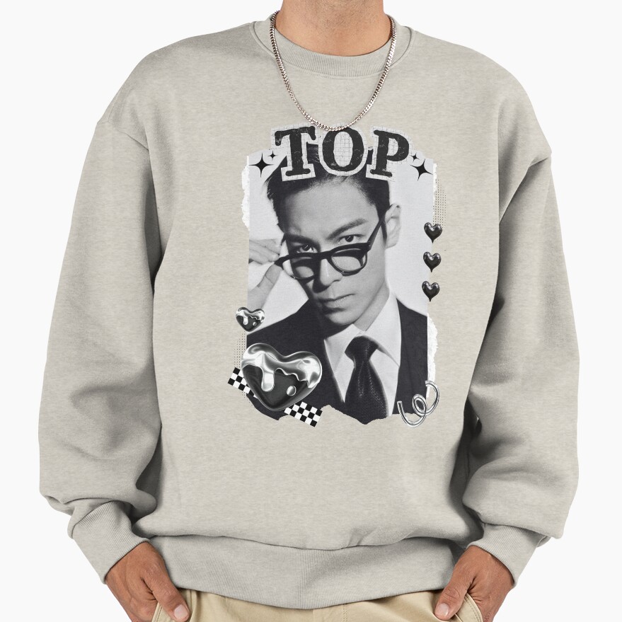 Top Choi Seung Hyun Collage Design Sweatshirt - Image 3