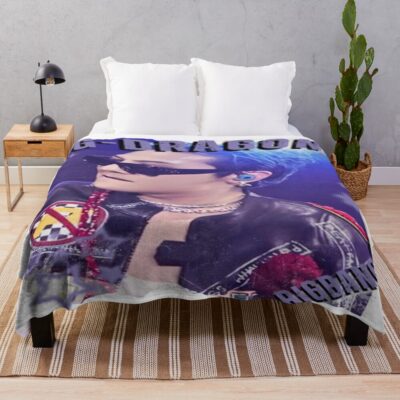 BigBang G-dragon Retro Y2k Throw Blanket