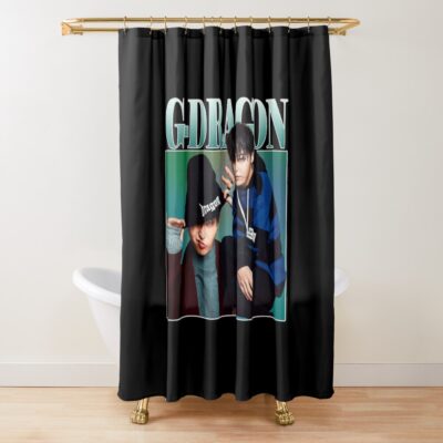 Bigbang Kpop Bootleg Design Shower Curtain