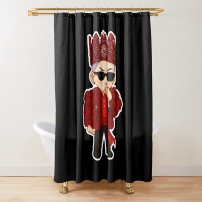 Bigbang G-dragon K-pop King Shower Curtain