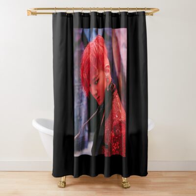 Bigbang G-dragon Vintage Y2k Shower Curtain