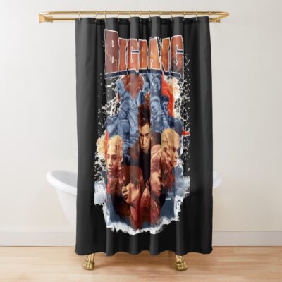 Bigbang Premium Bootleg Design Shower Curtain