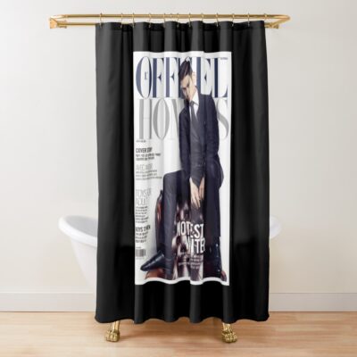 Bigbang Newspaper T.o.p Shower Curtain