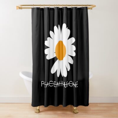 Bigbang G-dragon Daisy Flower Shower Curtain