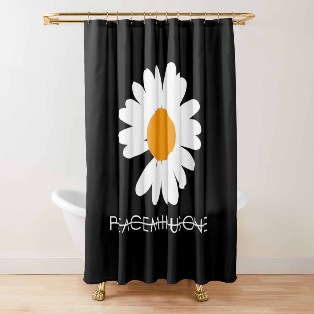 Bigbang G-dragon Daisy Flower Shower Curtain