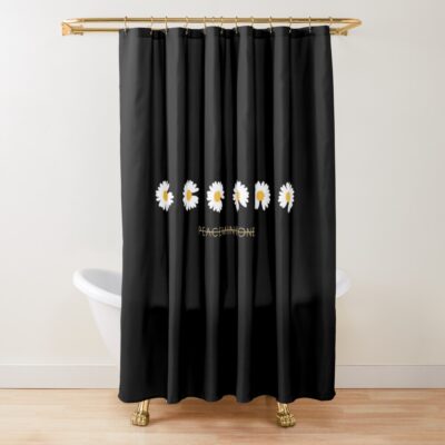 Bigbang Daisy Logo Gd Shower Curtain