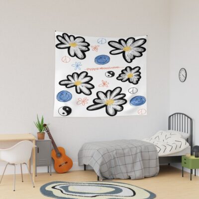 Gdragon Peaceminusone Design Tapestry
